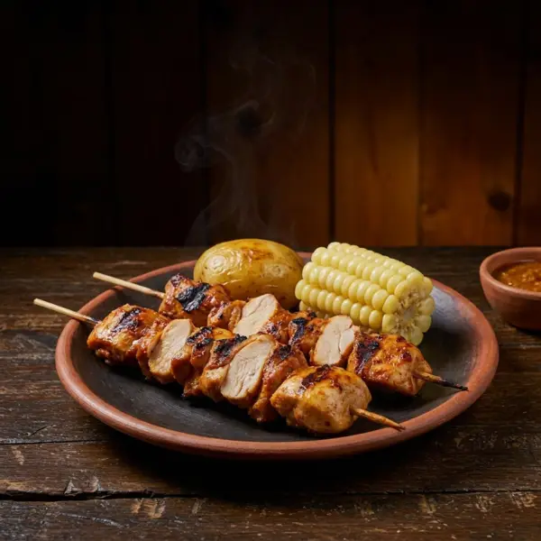 Anticuchos de pollo