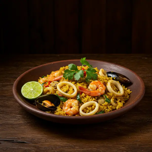 Arroz con mariscos