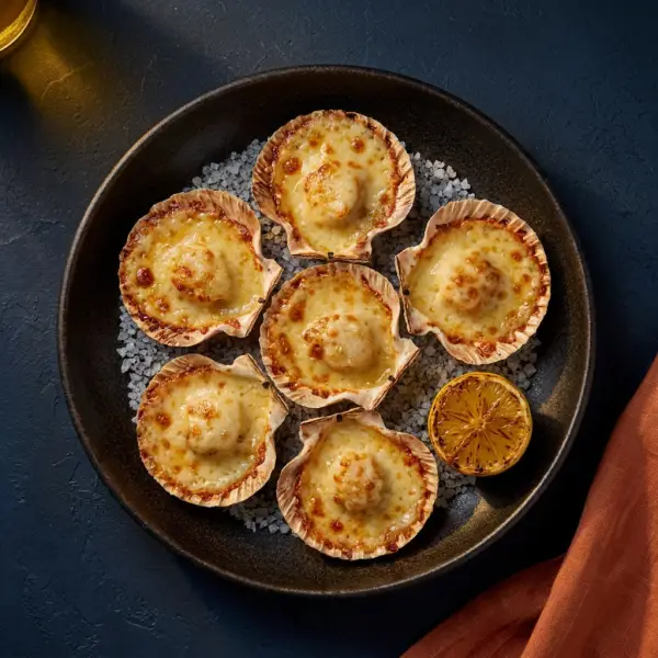 Conchitas a la parmesana